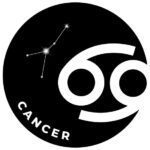 The astrological sign for cancer.