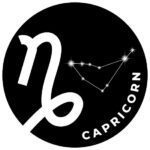 The astrological sign for capricorn.