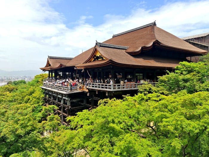 Templo Kiyomizudera. Mejores templos de Kioto