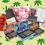 Collage featuring cannabis products by AA+PI brands