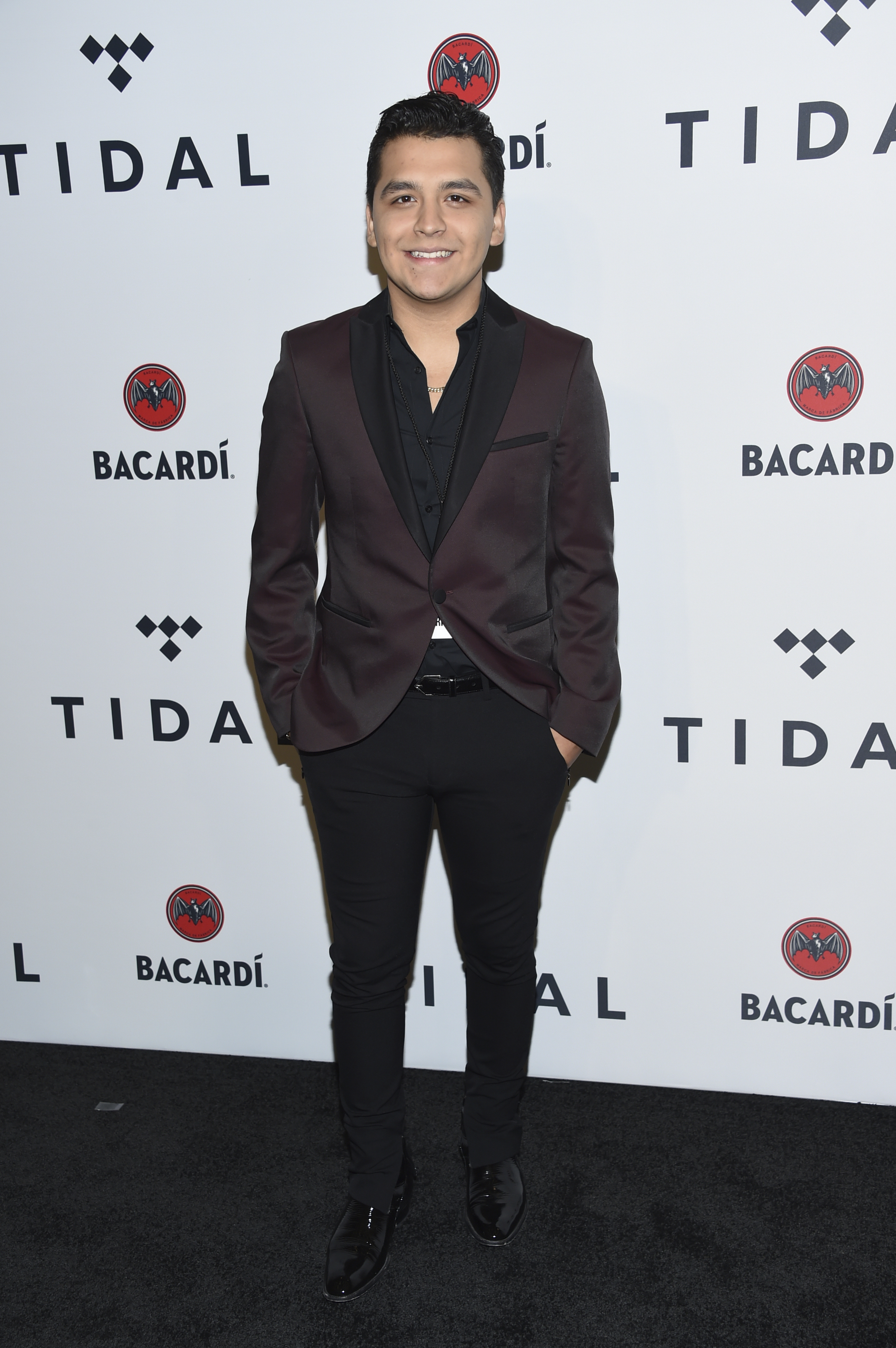 Christian Nodal asiste al tercer concierto benéfico anual de TIDAL X: Brooklyn en el Barclays Center en octubre de 2017 en Nueva York.